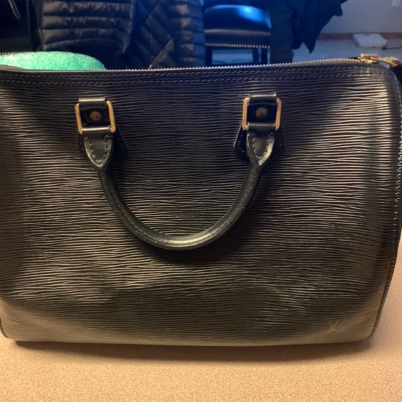 Louis Vuitton speedy 30 epi noir - Picture 1 of 3